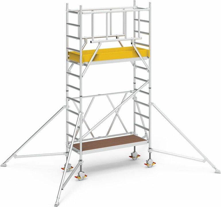 Iller Klappgerüste mit Sicherheitsaufbau 1,35x1,80m 4,60 m AH