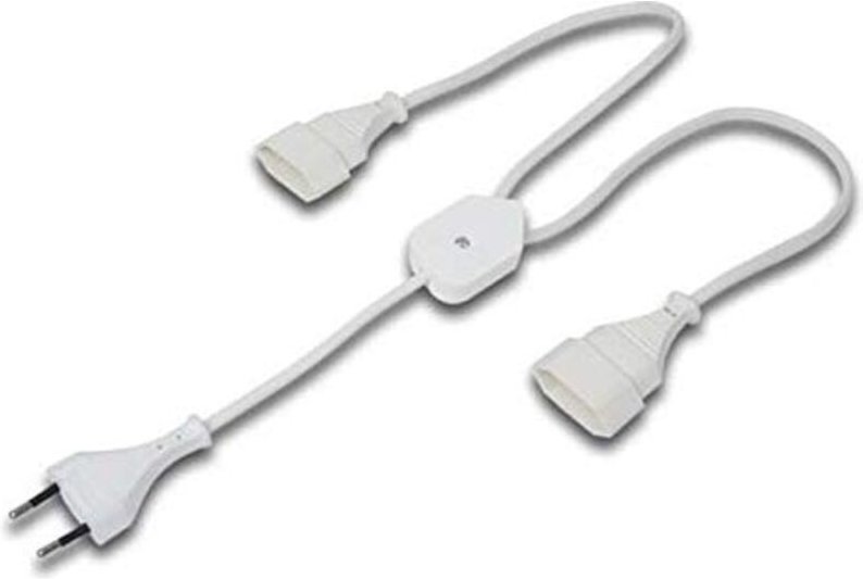 Hera Euro Y-Verteiler Stecker+2Buchsen 21503160101