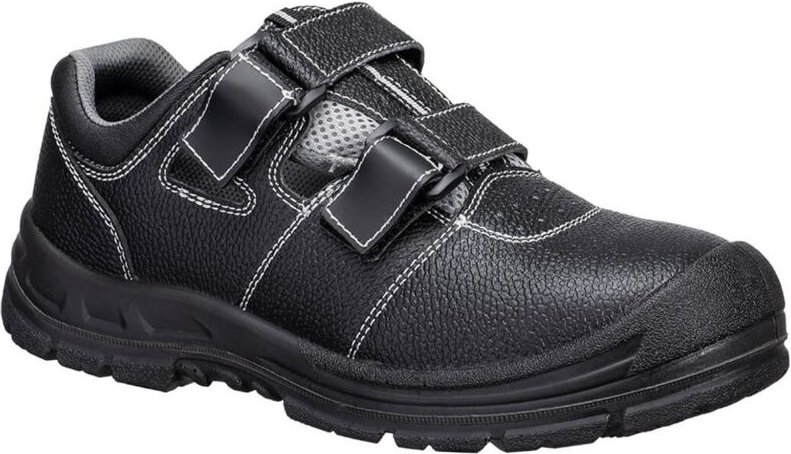 Portwest Sandal S1P SR FO FS70 Gr. 43 Black/Grey