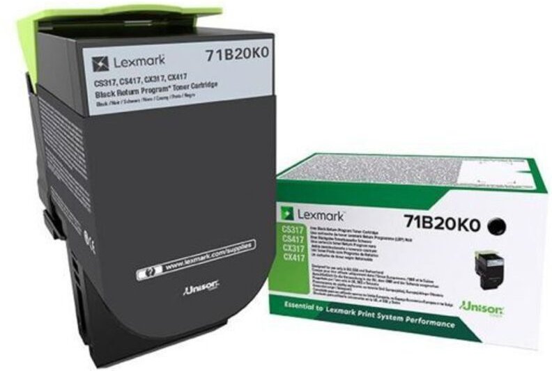 Toner Originalzubehör 71B20K0 ca. 3.000 Seiten schwarz