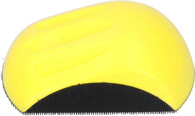 Thumbnail - Handschleifpad, robust und langlebig, Klett-Schleifblock, weich und praktisch zum Handpolieren mit Wildleder-Schleifpapi...