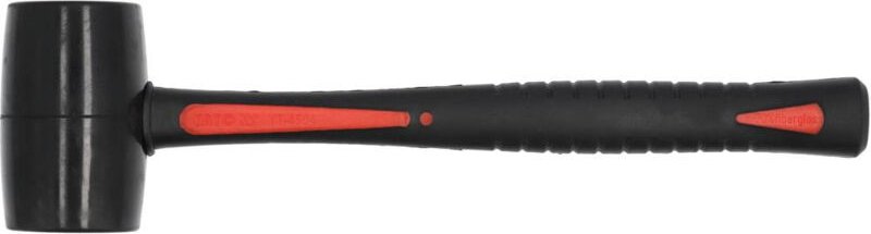 Gummihammer mit Fiberglasstiel 440 g YT-4594 Yato