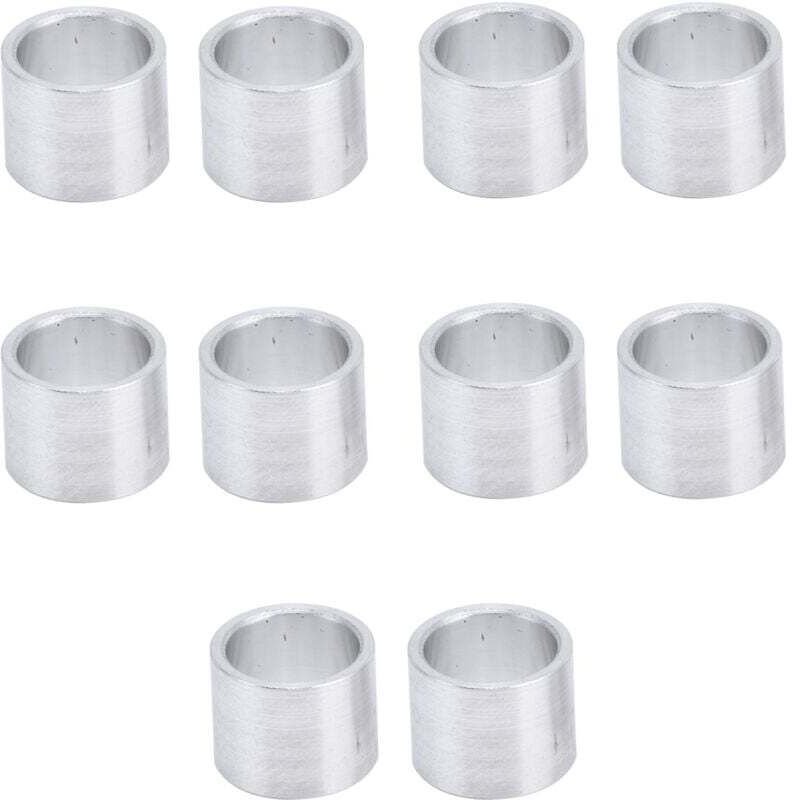 Vtizikl Entretoise En Aluminium, Entretoise En Métal Entretoise Ronde En Aluminium Douille D'espacement Non Filetée Entr...