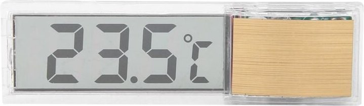 Digitales LED-Thermometer für Aquarien, kleines Format, Temperaturmessgerät