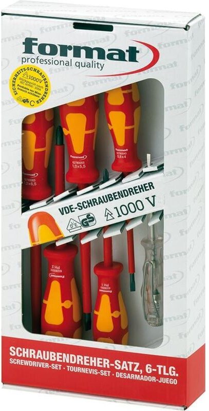 Vde Schraubendreher-Satz vde 6tlg. - Format