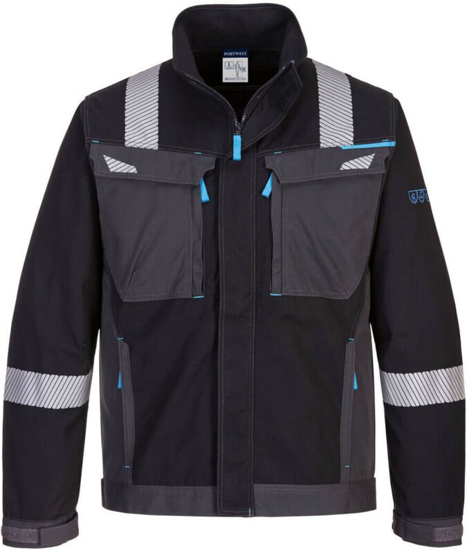 Arbeitsjacke Wx3 Fr Farbe: Schwarz Größe XXL - Portwest