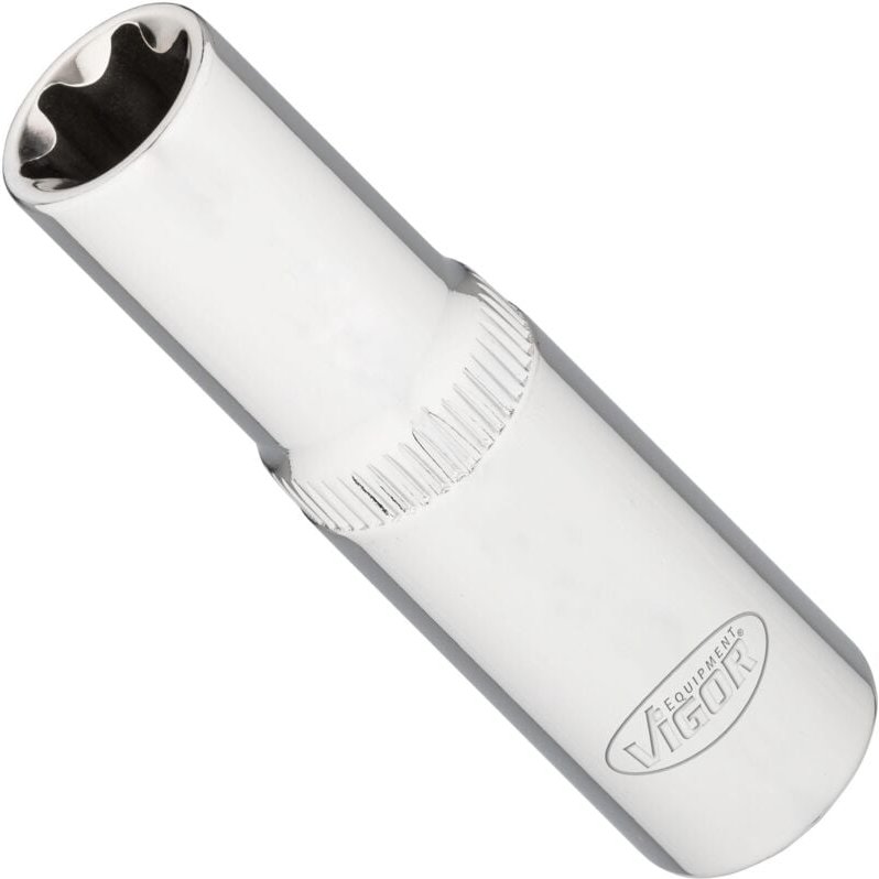 Steckschlüsseleinsatz ∙ lang ∙ V7014-14 ∙ 3/8 Zoll (10 mm) Vierkant hohl ∙ Außen TORX® Profil ∙ SW E14