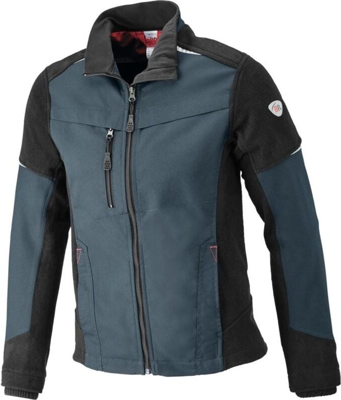 BP Hybrid-Arbeitsjacke, anthrazit, Gr. 52/54, Länge n