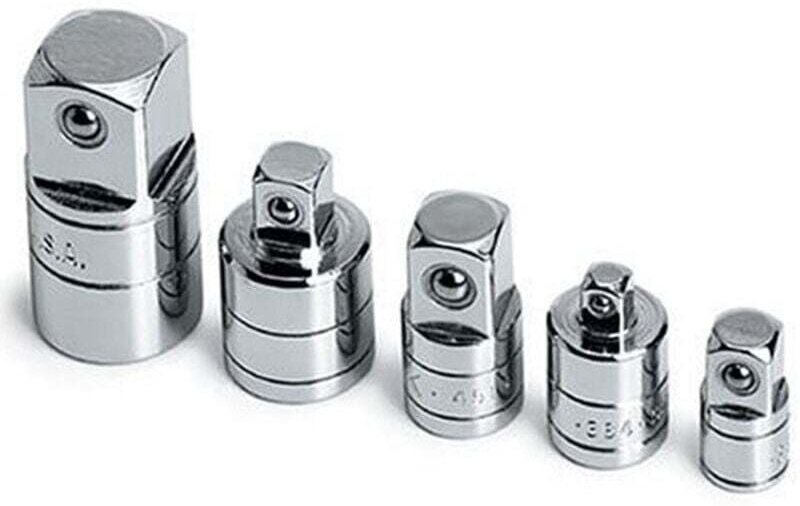 5 Stück Chrom-Vanadium-Druckluftwerkzeug-Steckschlüssel-Reduzieradapter - Ymyny