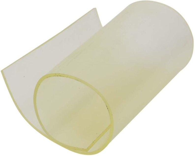 Gelbe Polyurethanplatte, hochelastische Polyurethan-Sorbothanplatte, geeignet für die Stanzindustrie in der Metallverarb...