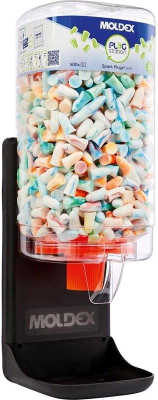 Moldex - Gehörschutzstöpsel SparkPlugs 7850 in Spenderbox snr 35dB 500 Paar 500 Stk