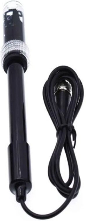 pH-Sonde für Pools, 0–14 pH-Elektrode mit BNC-Anschluss, hochpräzise austauschbare pH-Sonde für pH-Meter, pH-Tester für ...