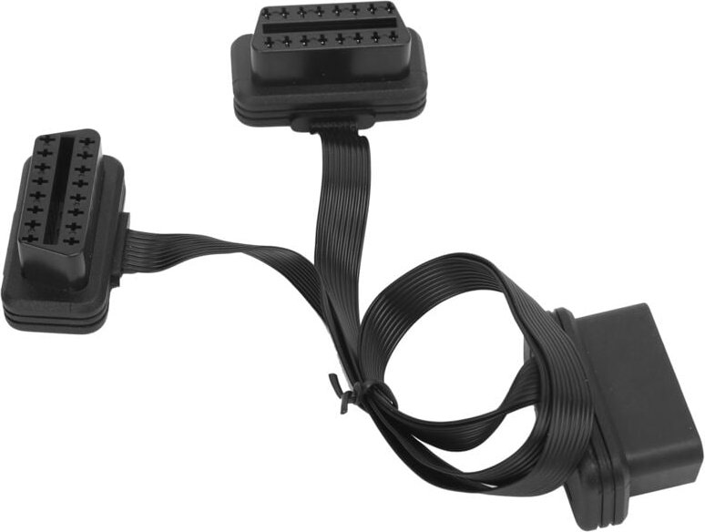 aqxreight 16-poliges auf 2-Flach-Verlängerungskabel Universelles Kfz-Diagnosegerät für alle gängigen Fahrzeuge.