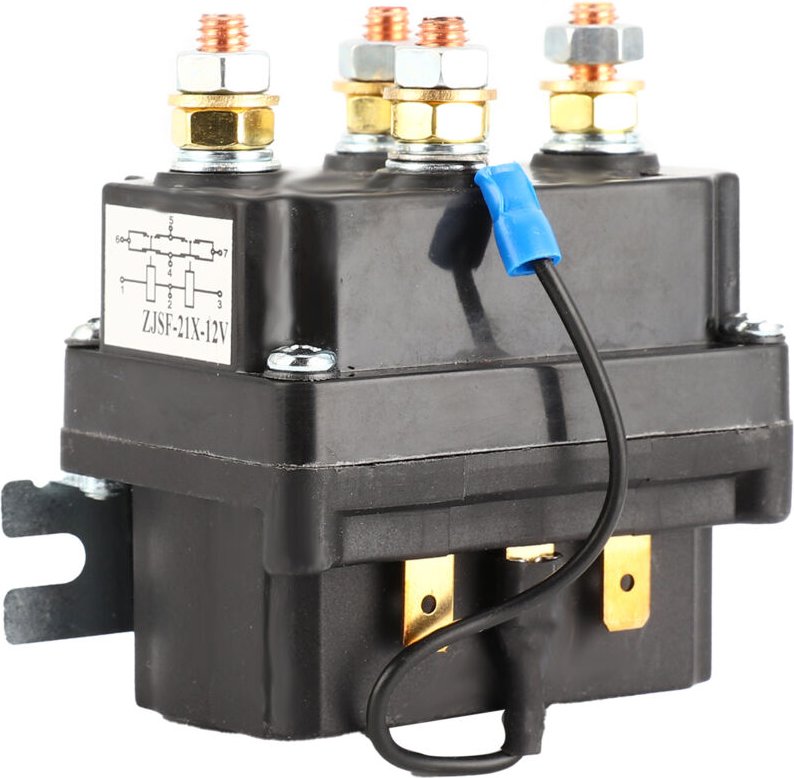 Eosnow Winch Magnet Relay -Schütze 12V 250A für den Aut UTV SUV mit 3000-5000 Pfund Winches