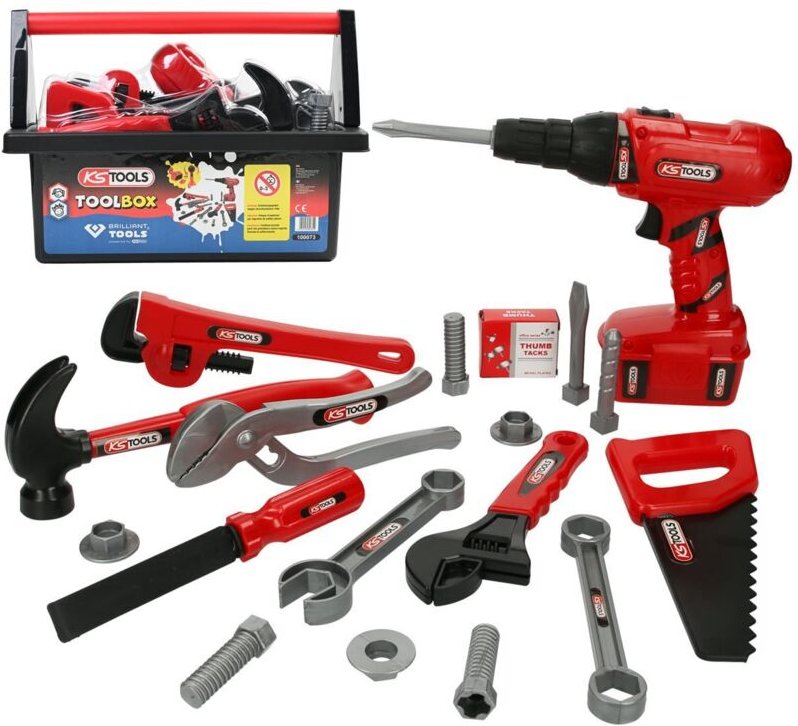 KS-Tools 100073 Werkzeug-Box für Kinder