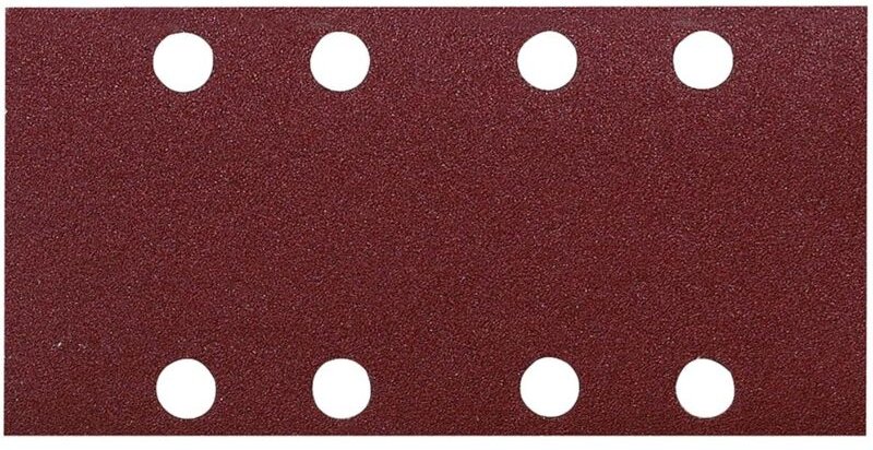 Schleifpapier 80 x 133 mm, K40, 10 Stk. 80 x 133 mm • K40 • 10 Stk. • 8 Loch - Makita