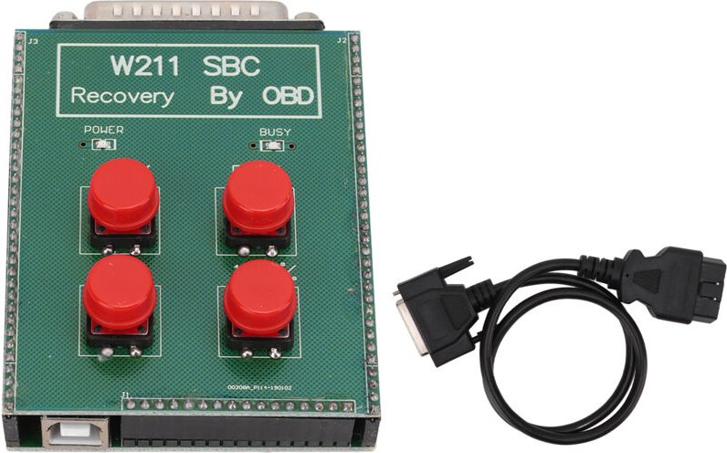 SBC Reset Tool, On-Board Diagnostics2 SBC Reset Tool Metal ABS Repair Device On-Board Diagnostics2 Repair Code Tool Repl...