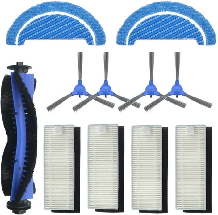 Hauptbürste, seitlicher Hepa-Filter-Mopp für 1790 Ultra