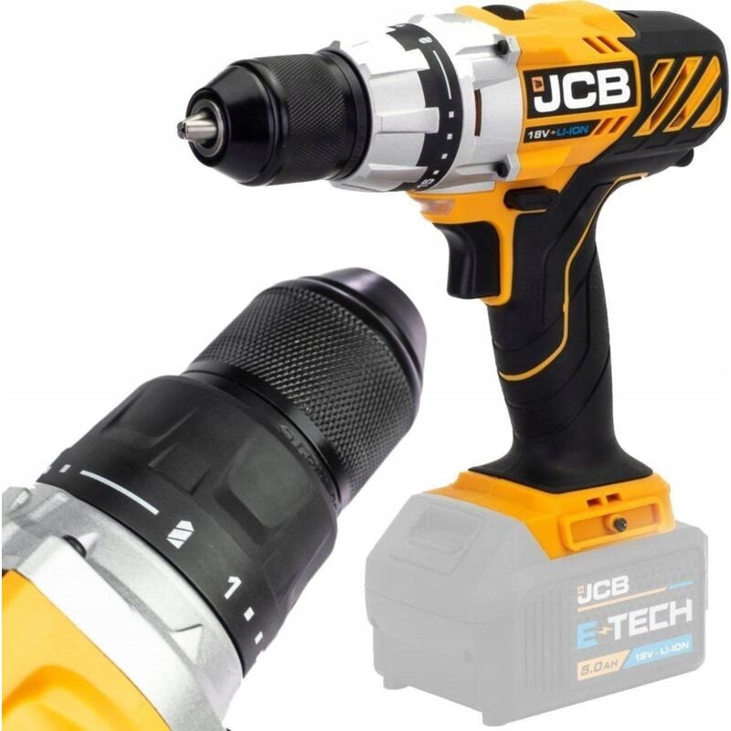 Bohrschrauber JCB Wkrętarka gelb 18 65Nm