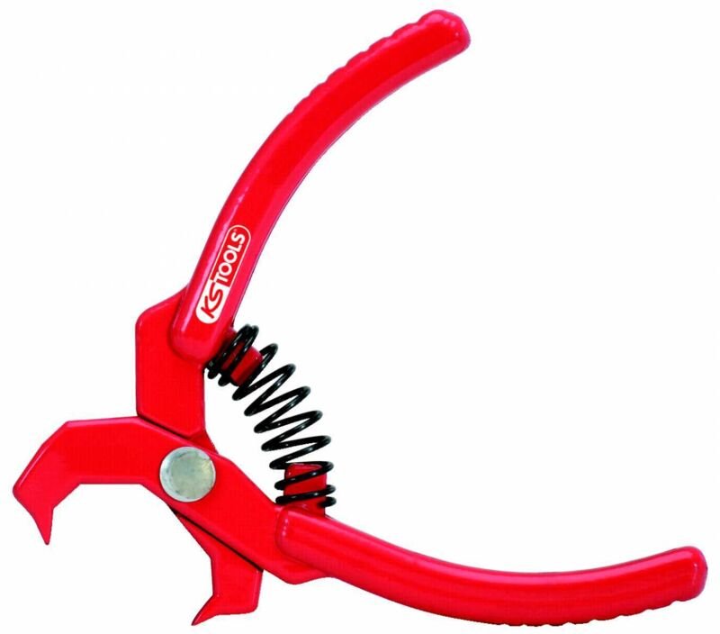 Niet-Lösezange, rot, gerade, 100mm