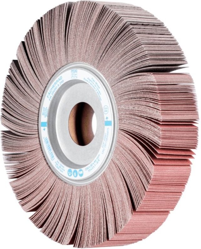 Pferd - Lamellenschleifrad fr ø 250x50mm Bohrung ø 44,0mm A240 für universelle Anwendung