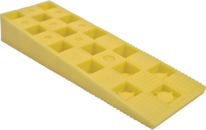 Kunststoffkeil Gelb 6 Stück Leisten - Primo