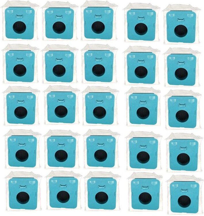 25Pcs Staub Tasche VS20A95923W Air-Jet Cordless Stange Staubsauger Sammlung Filter