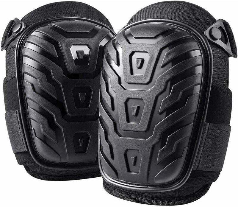 Professionelle Knieschoner für Arbeit, Bauwesen, Bodenverlegung, Gartenarbeit und Reinigung. Knieschoner mit verstellbar...