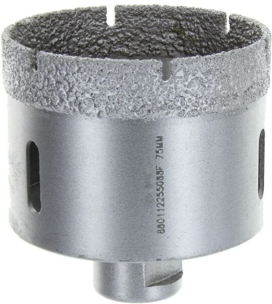 Btec - Diamant Bohrkrone zum Fliesenbohren für Winkelschleifer 75 mm