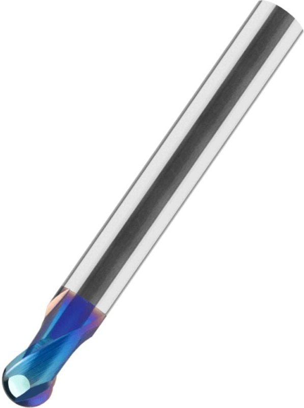 VHM-Mini-Vollradiusfräser hsc Dynastar naco blue ha 3 mm