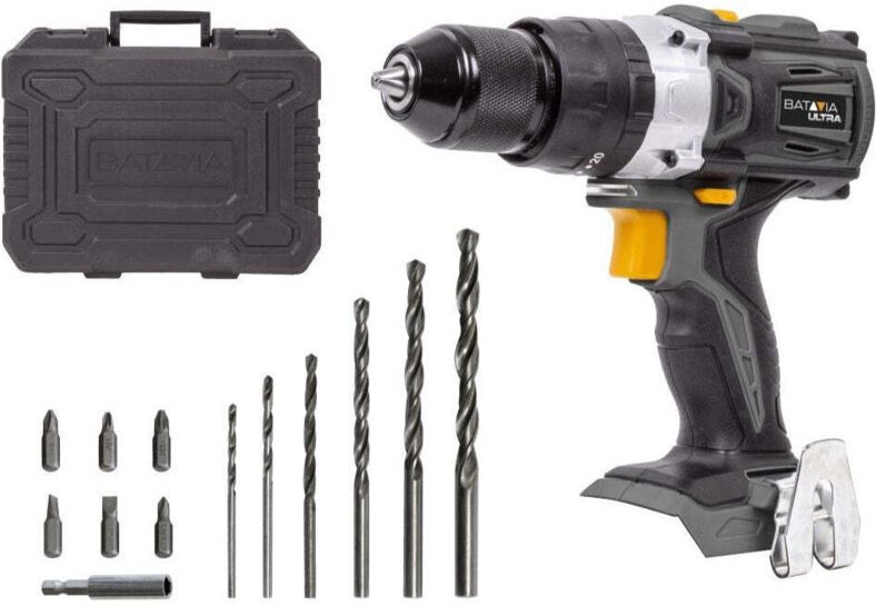 Brushless Akku-Schlagbohrschrauber 60 Nm ohne Akku und Ladegerät