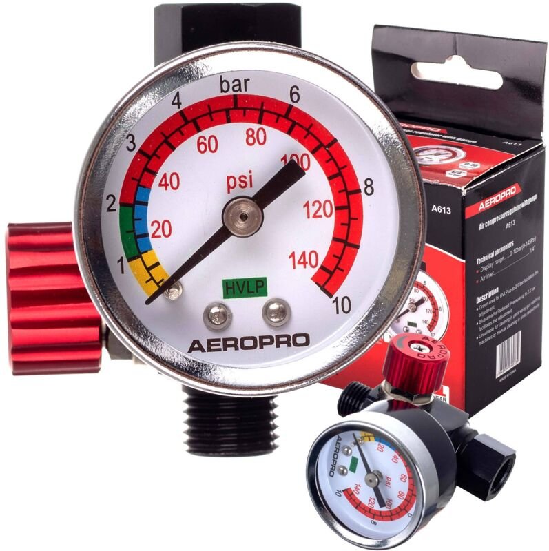 Druckmindererregler Für Mini 1/4 Zoll Farbpistole