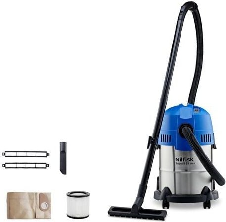 Buddy ii 18L inox eu 18451129 Nass-/Trockensauger 1200 w 18 l - Nilfisk