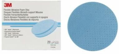 3m 33539 Hookit -Discs mit Schwammunterstützung p600 Stücke 20