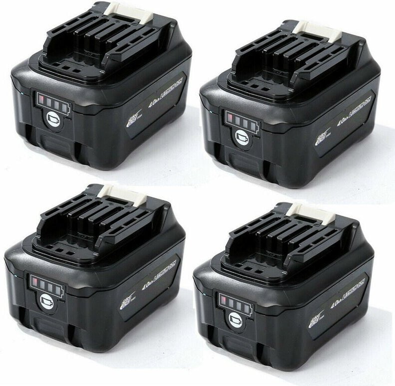 Powerwings - 4X Akku für Makita Werkzeug Typ BL1041B BL1021B 4000mAh 10,8V - 12V Li-Ion BL1040 BL1040B BL1040-2 BL1020B ...