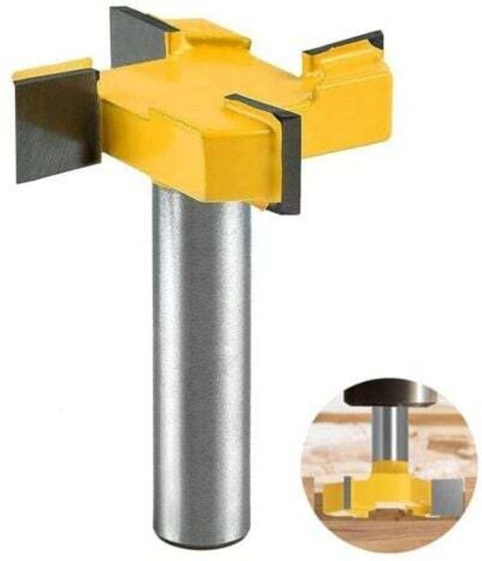 Hobelfräser, 8-mm-Schaftfräser, Abflachfräser, Plattenfräser, Holzfräser für die Oberflächenbearbeitung von Holz