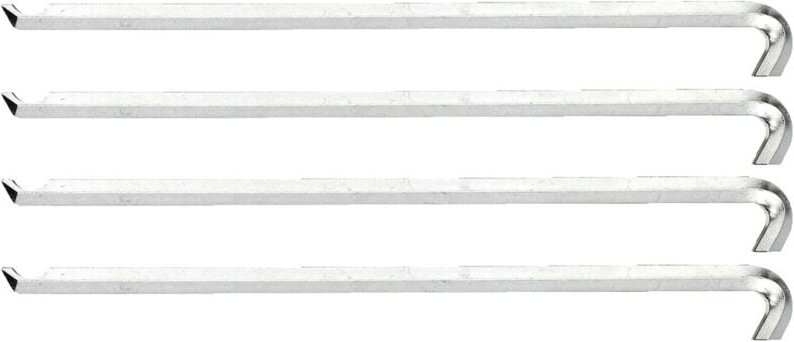 Gedore Abzughaken-Satz, 4-tlg., 140 mm, 1.29/15