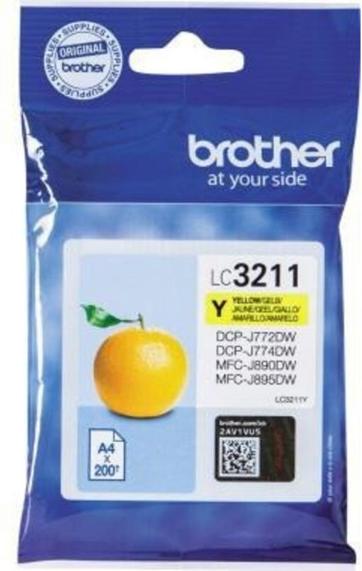 Tintenpatrone Originalzubehör LC-3211Y ca. 200 Seiten gelb