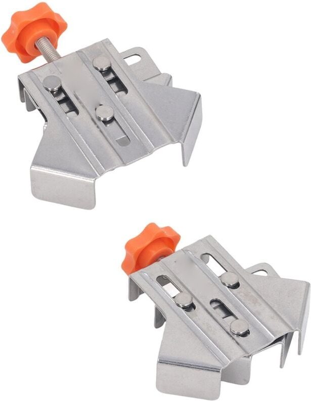 Zweiteilige Winkelklemmen, 90-Grad-Winkelklemmen, Winkelklemmen aus Edelstahl, Winkelklemmen für die Holzbearbeitung, ve...