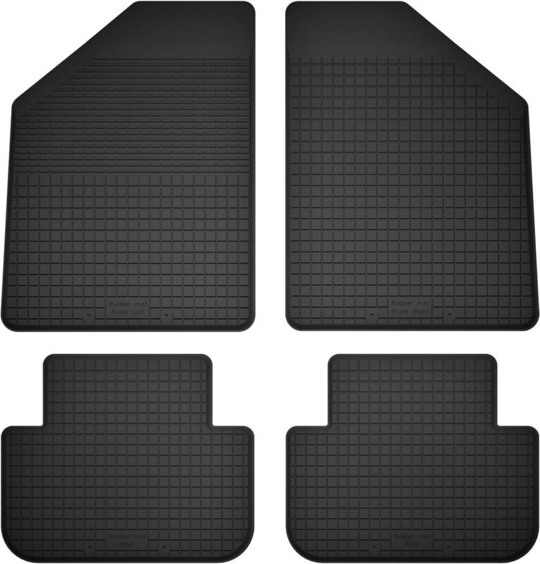 Gummi-Automatten, 4er-Set, Universalmodelle: Nissan 100NX Coupé, Targa (1990-1995)