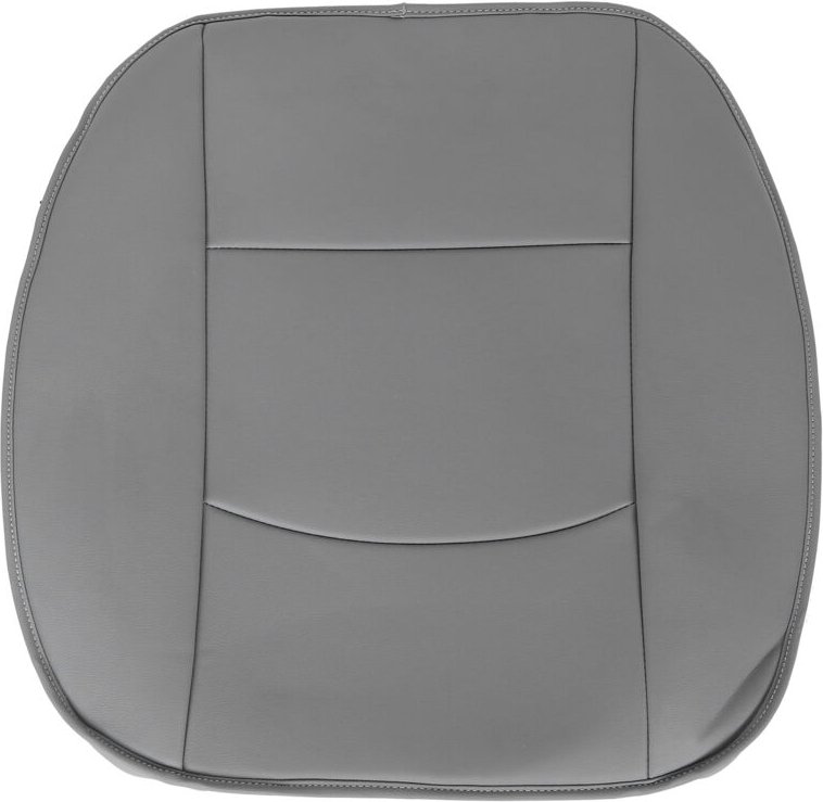 Eosnow PU Lederauto Ersatz Sitzkissen Pad Vorderseite Beschützer Mattenabdeckung für 4 Türlimousinen Suvgray