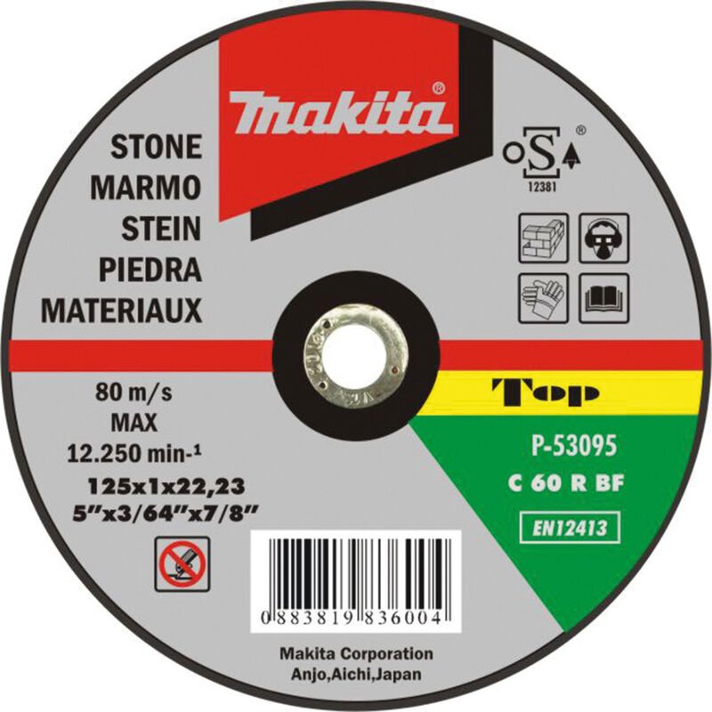 P-53073 Extradünne Steintrennscheibe 125mm - Makita