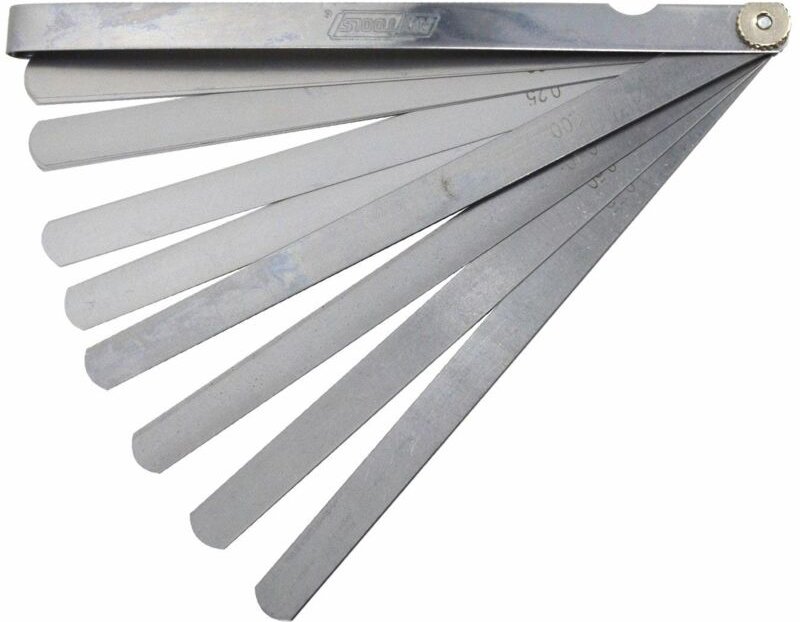Awtools szczelinomierz 200mm 17 listków 0.02-1.0mm równoległy