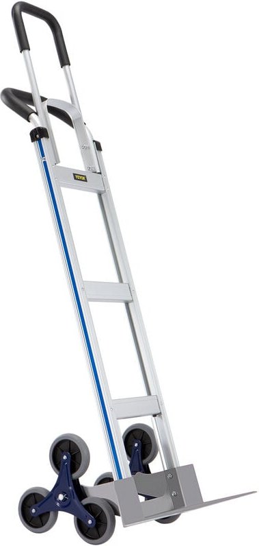 Mophorn - vevor Transportkarre 150-250kg Sackkarre Aluminiumlegierung Treppensackkarre Leichtgängige Räder Treppensteige...