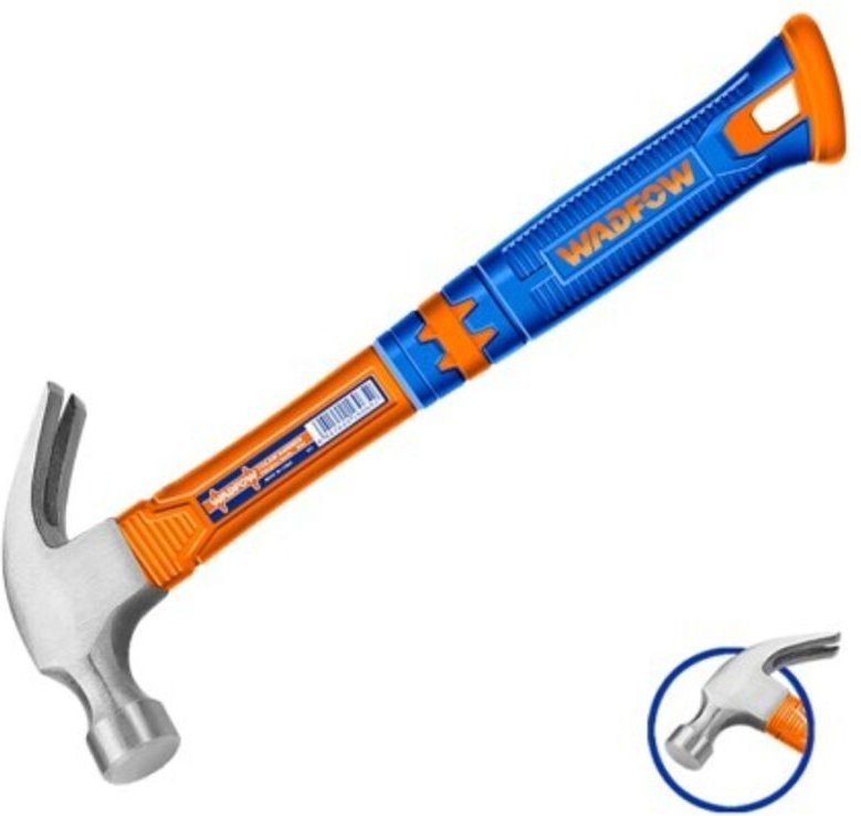 WADFOW Klauenhammer – 450 g langer Griff, WADFOW.