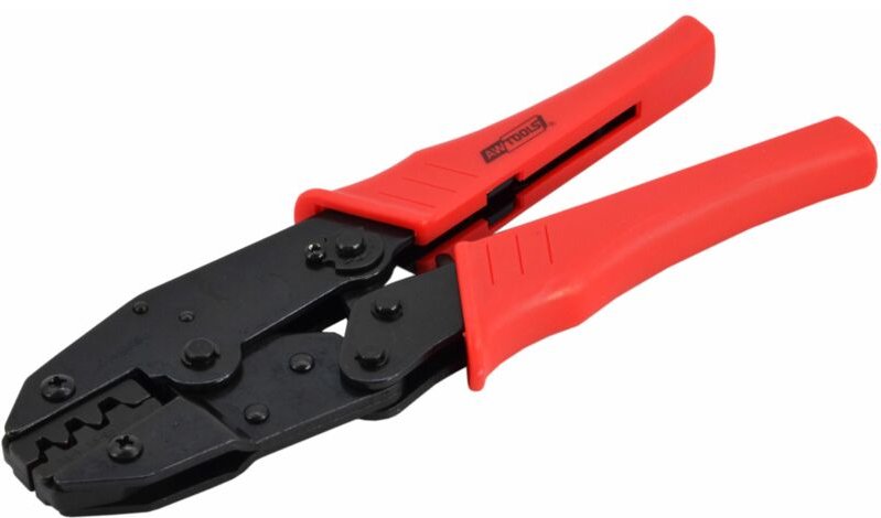 Awtools szczypce do zaciskania końcówek nieizolowanych 220 mm