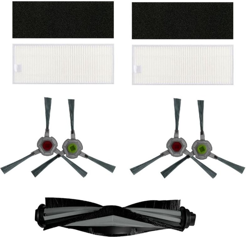 Ersatzteile für Seitenbürsten, passend für K650 Roboterstaubsauger-Zubehör (7 Stück)