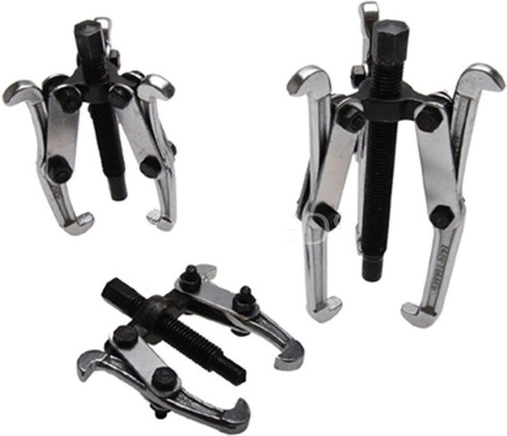 Trade Shop Traesio - Trade Shop - kit 3 extractoren cuscinetti auto meccanica 6' 8' 10' 2 griffe gambe -