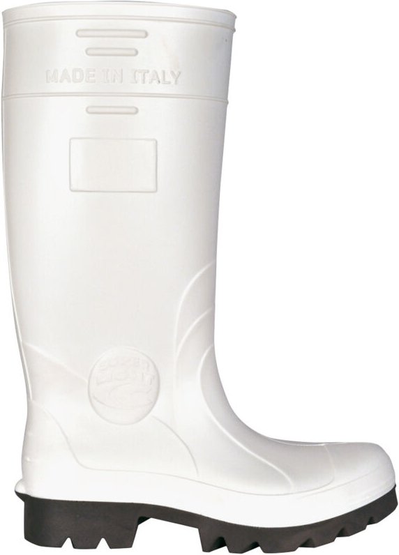 COFRA Feldtmann Sicherheitsgummistiefel Lecce PU 35483 S4 SRC Gr. 45 weiß