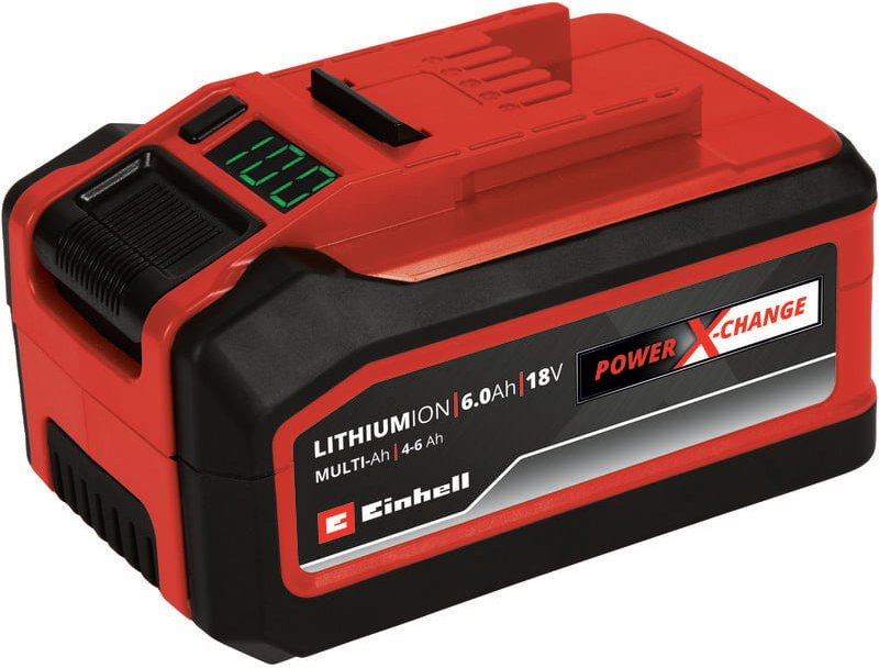 18V 4-6Ah Multi Ah Power X-Change plus (18V, verwendbar für alle PXC-Geräte, Ladezustandsanzeige, aktives Batteriemanage...